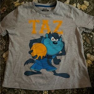 Legacy Gray Kids Taz Tee with Blue & Yellow Graphics